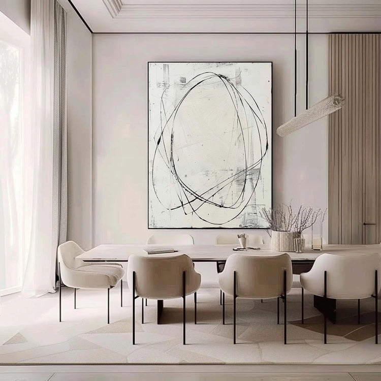 Minimalist Abstract Oil Paintings