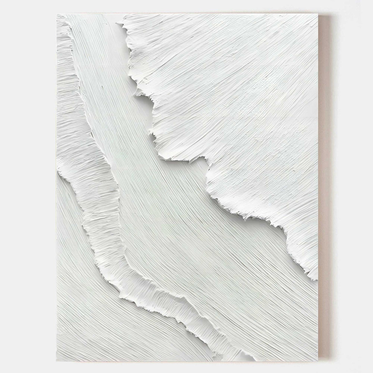 Wabi-Sabi White Painting TA#030