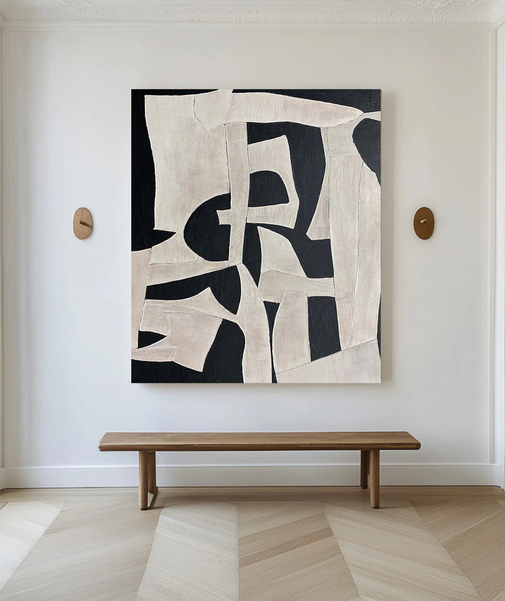 Minimalist Geometric Painting CM#115