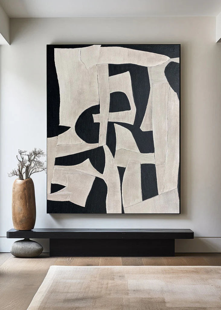 Minimalist Geometric Painting CM#115