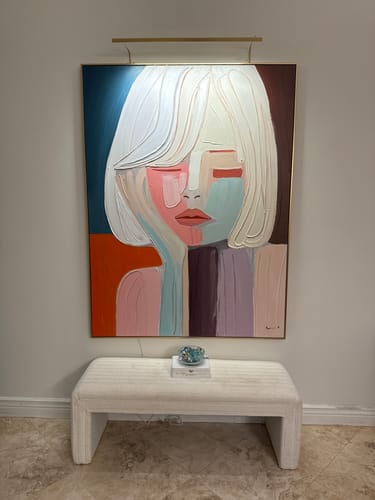 Female Portrait Painting WS#040
