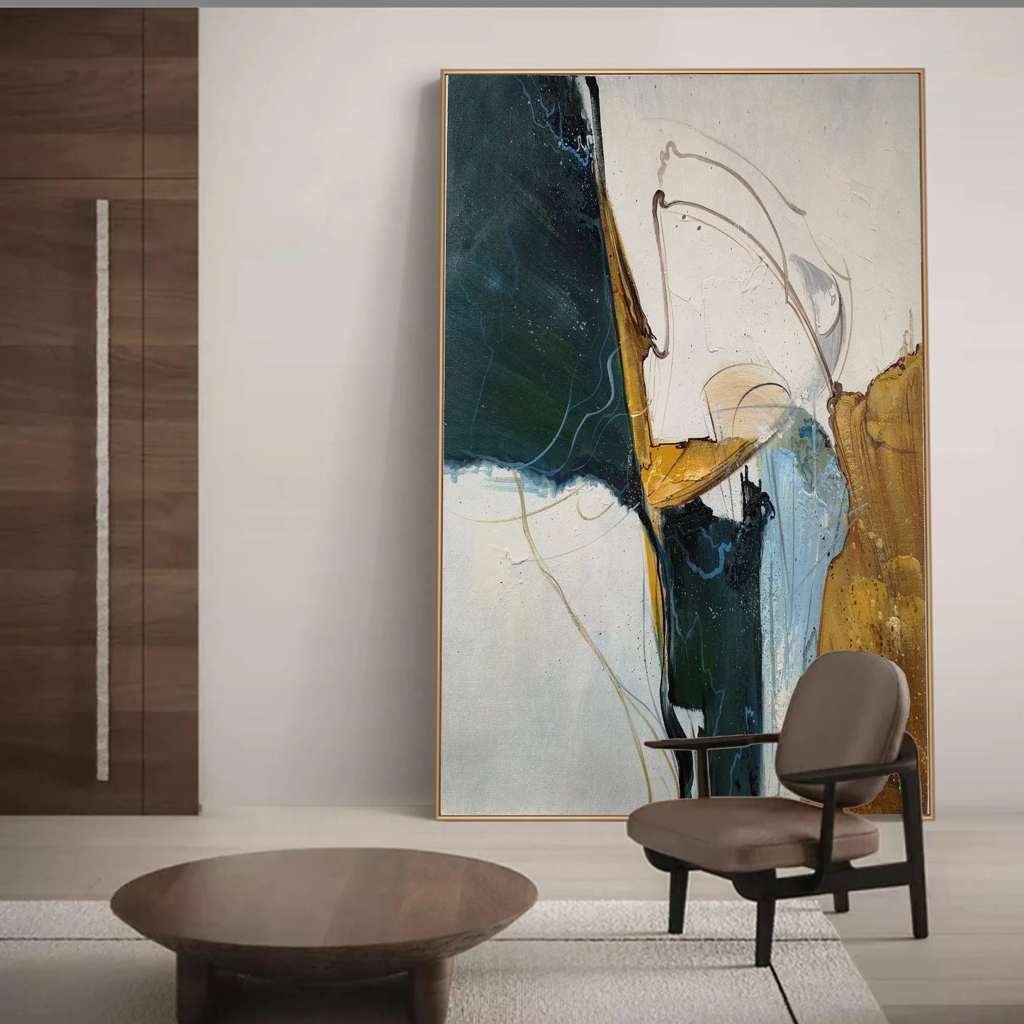 Minimalist Coloful Painting CM#112