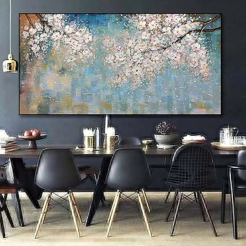 Texture Flower Tree Painting TA#052