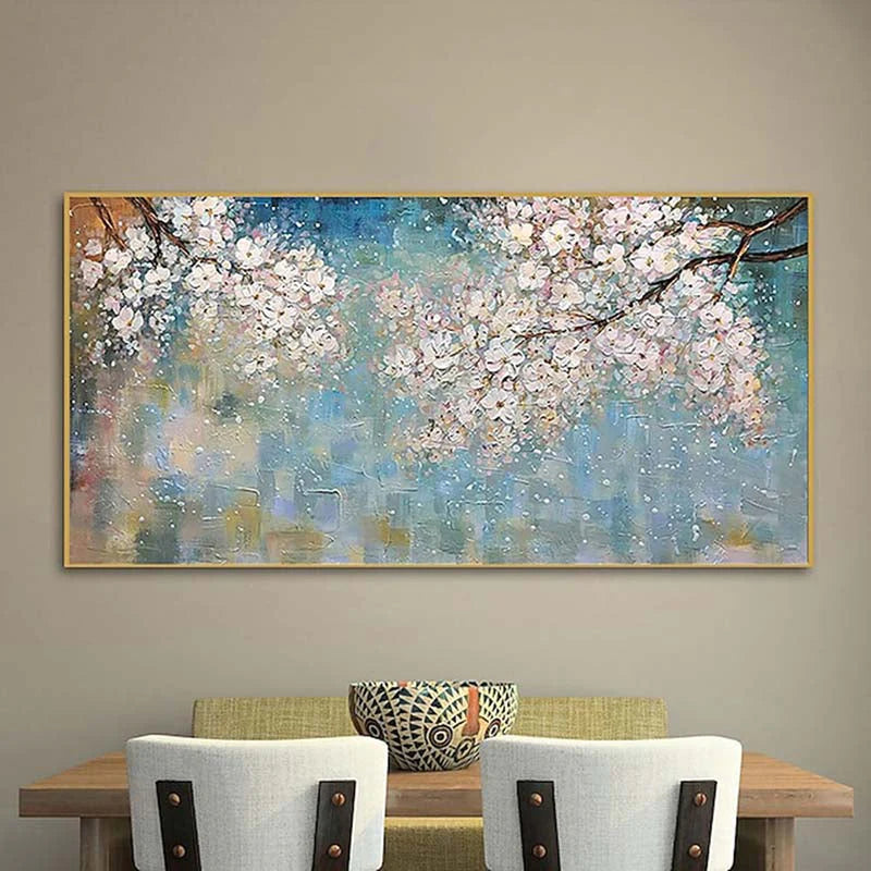 Texture Flower Tree Painting TA#052