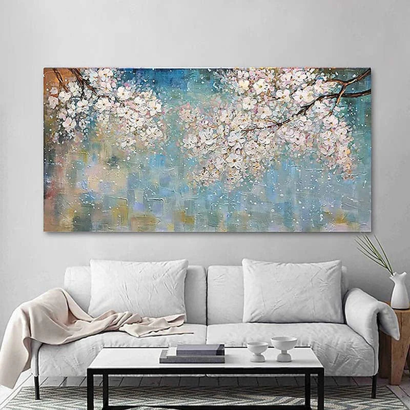 Texture Flower Tree Painting TA#052