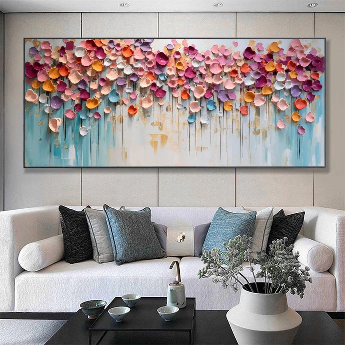 Texture Flower Painting TA#051
