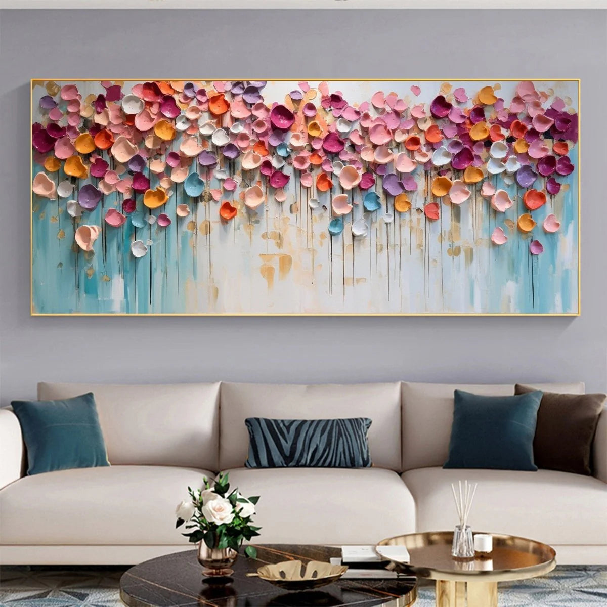 Texture Flower Painting TA#051