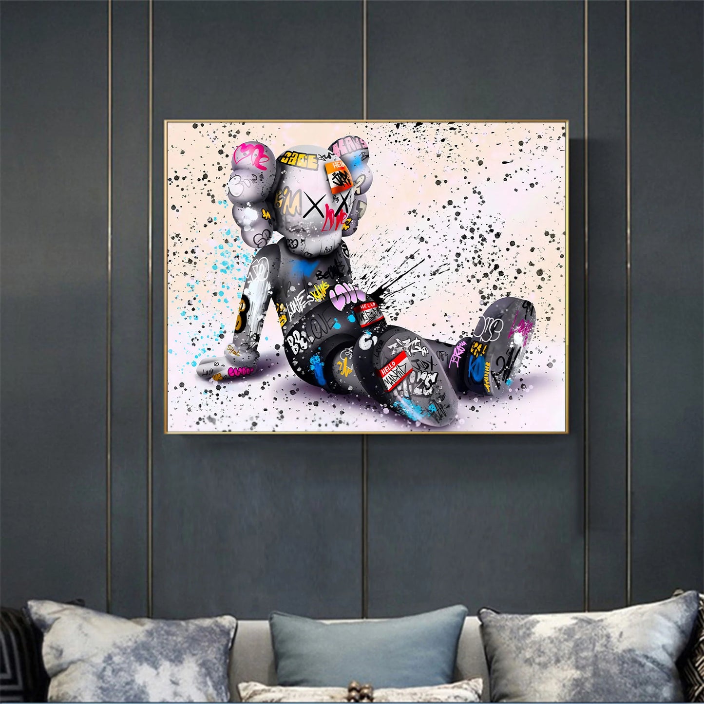 Bear Pop Art Painting PA#077