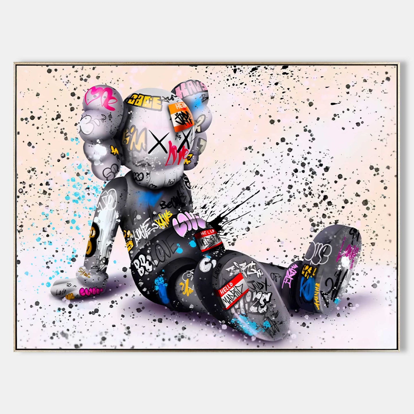 Bear Pop Art Painting PA#077