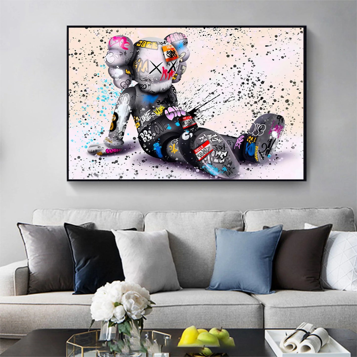 Bear Pop Art Painting PA#077
