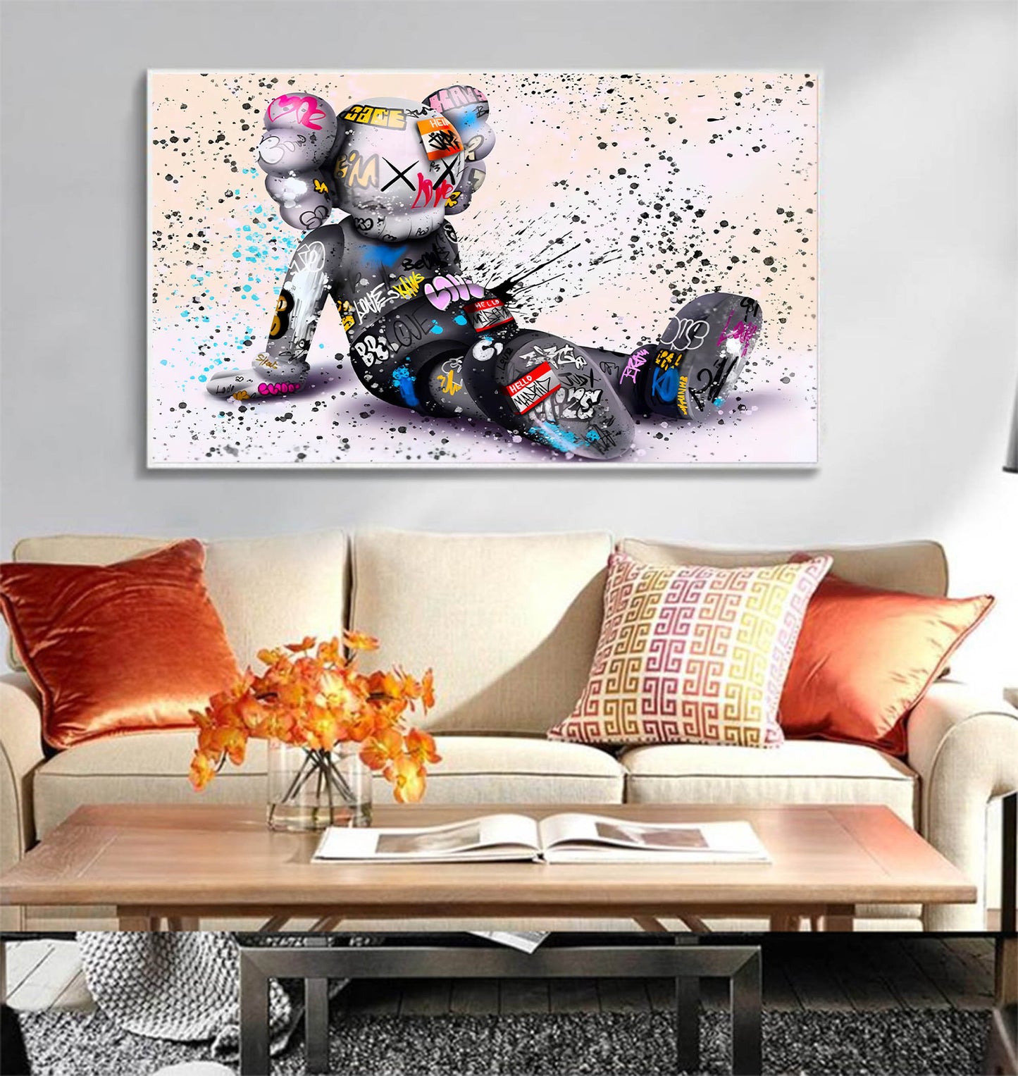 Bear Pop Art Painting PA#077