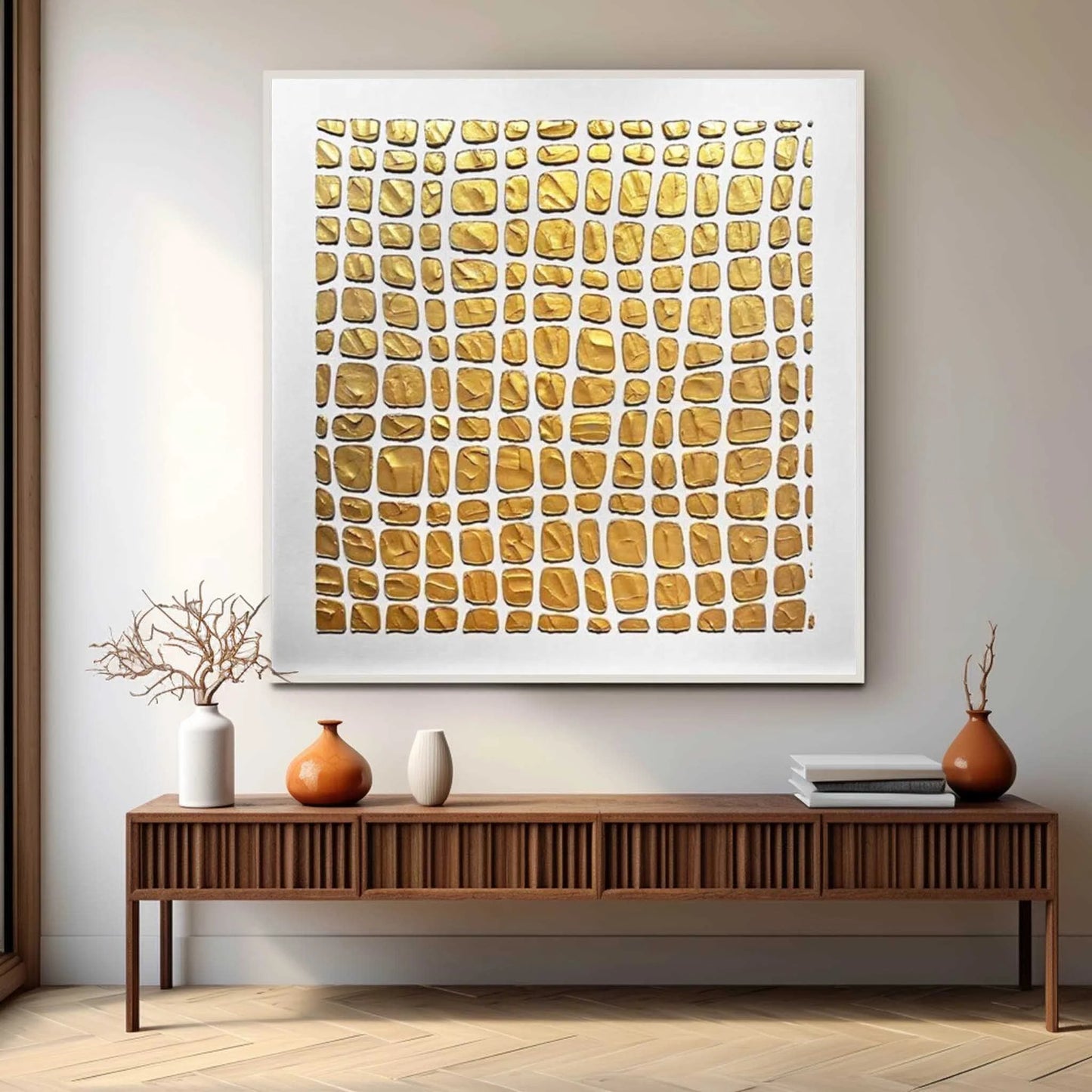 Wabi-Sabi Golden Painting TA#039