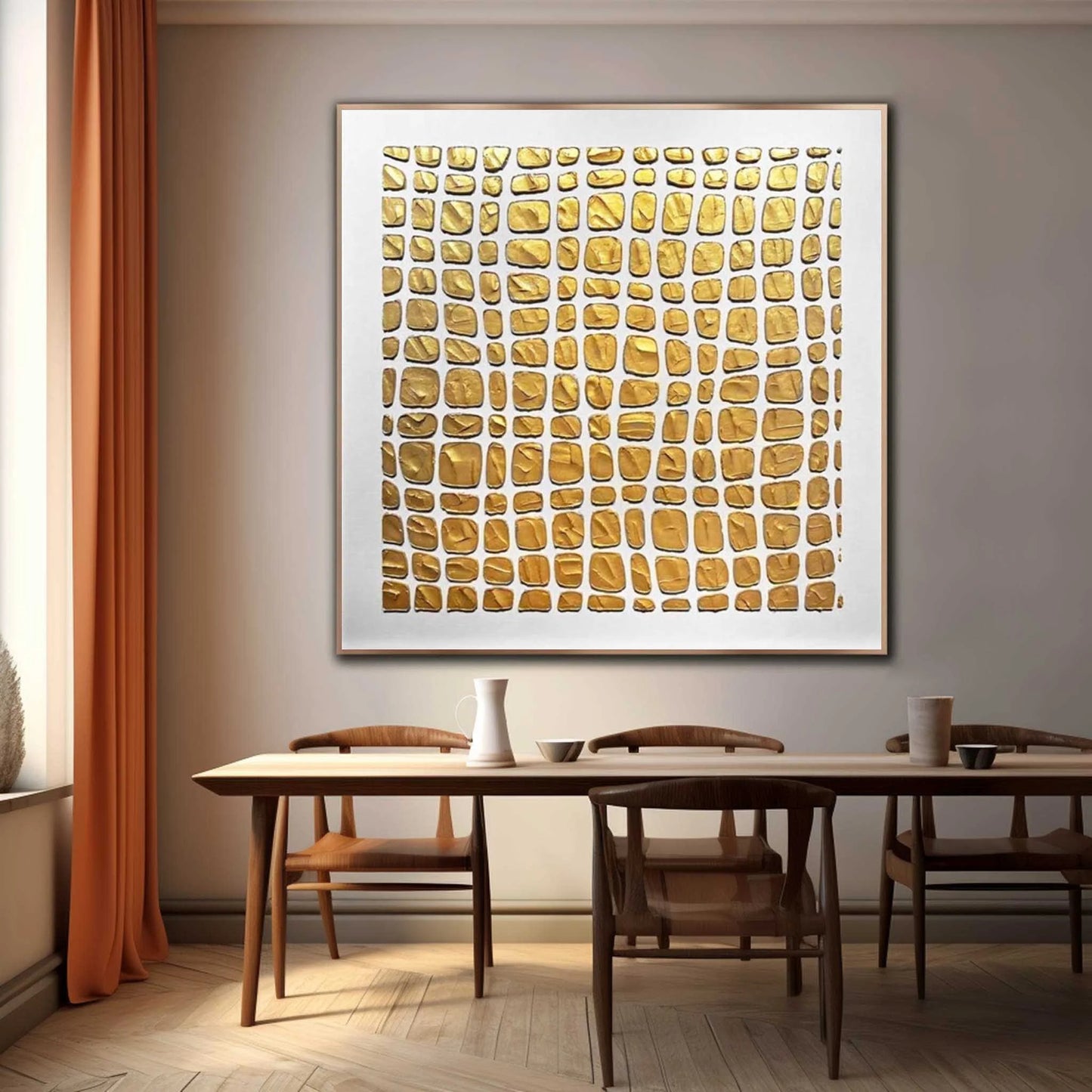 Wabi-Sabi Golden Painting TA#039