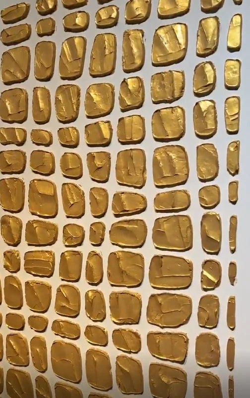 Wabi-Sabi Golden Painting TA#039
