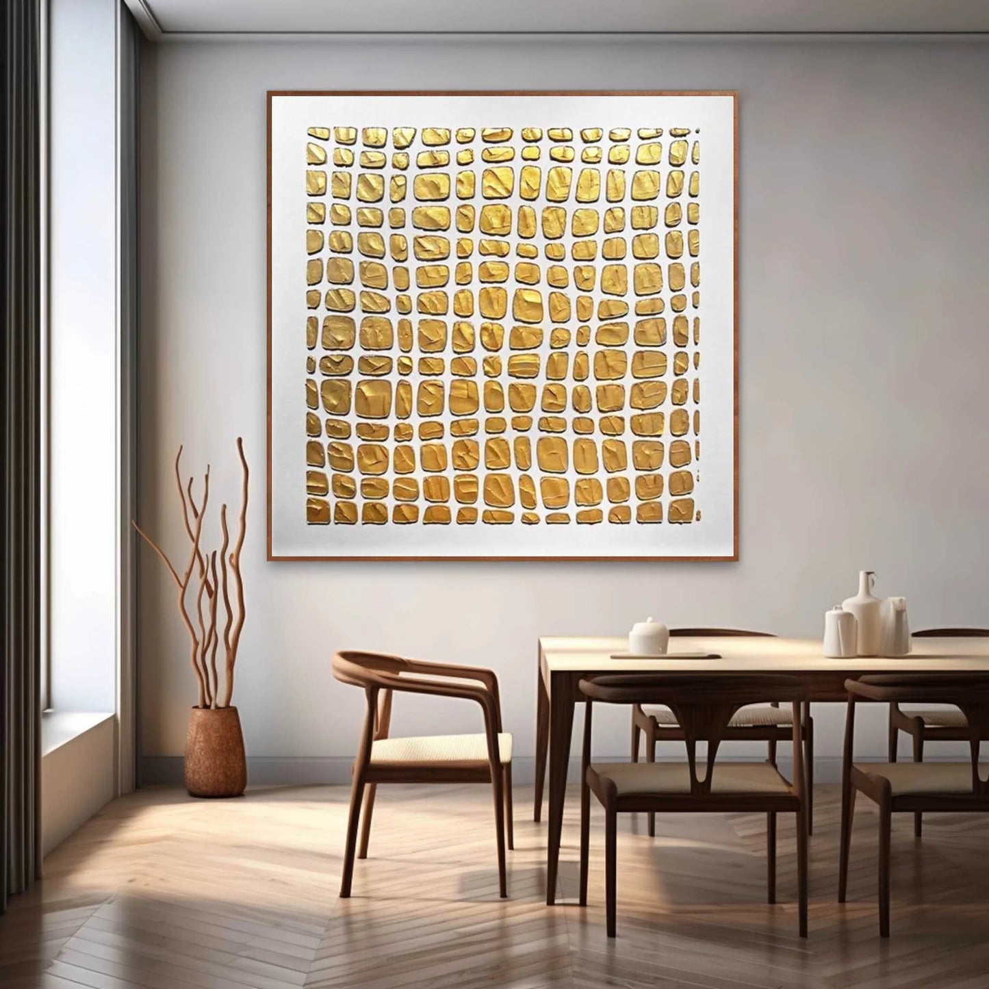 Wabi-Sabi Golden Painting TA#039