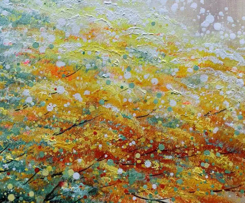 Texture Colorful Tree Painting TA#057