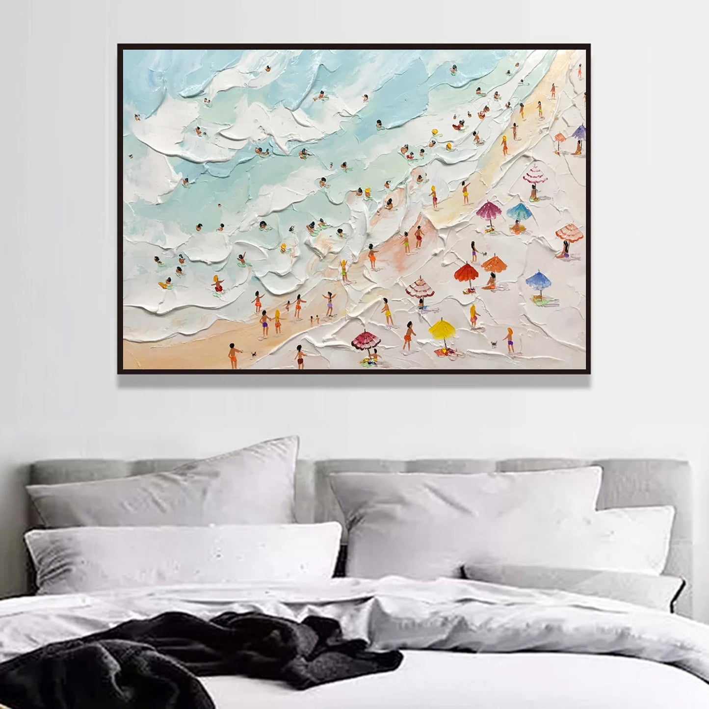 Texture Painting Landscape Ocean TA#032