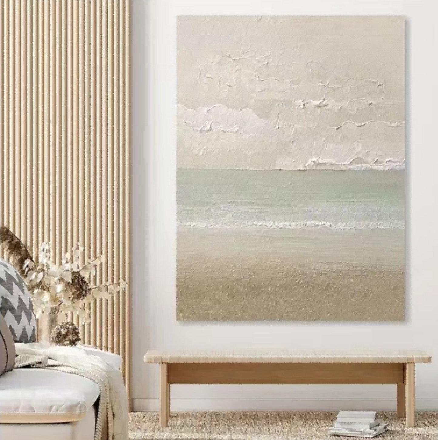 Wabi-Sabi Painting Landscape Ocean WS#019