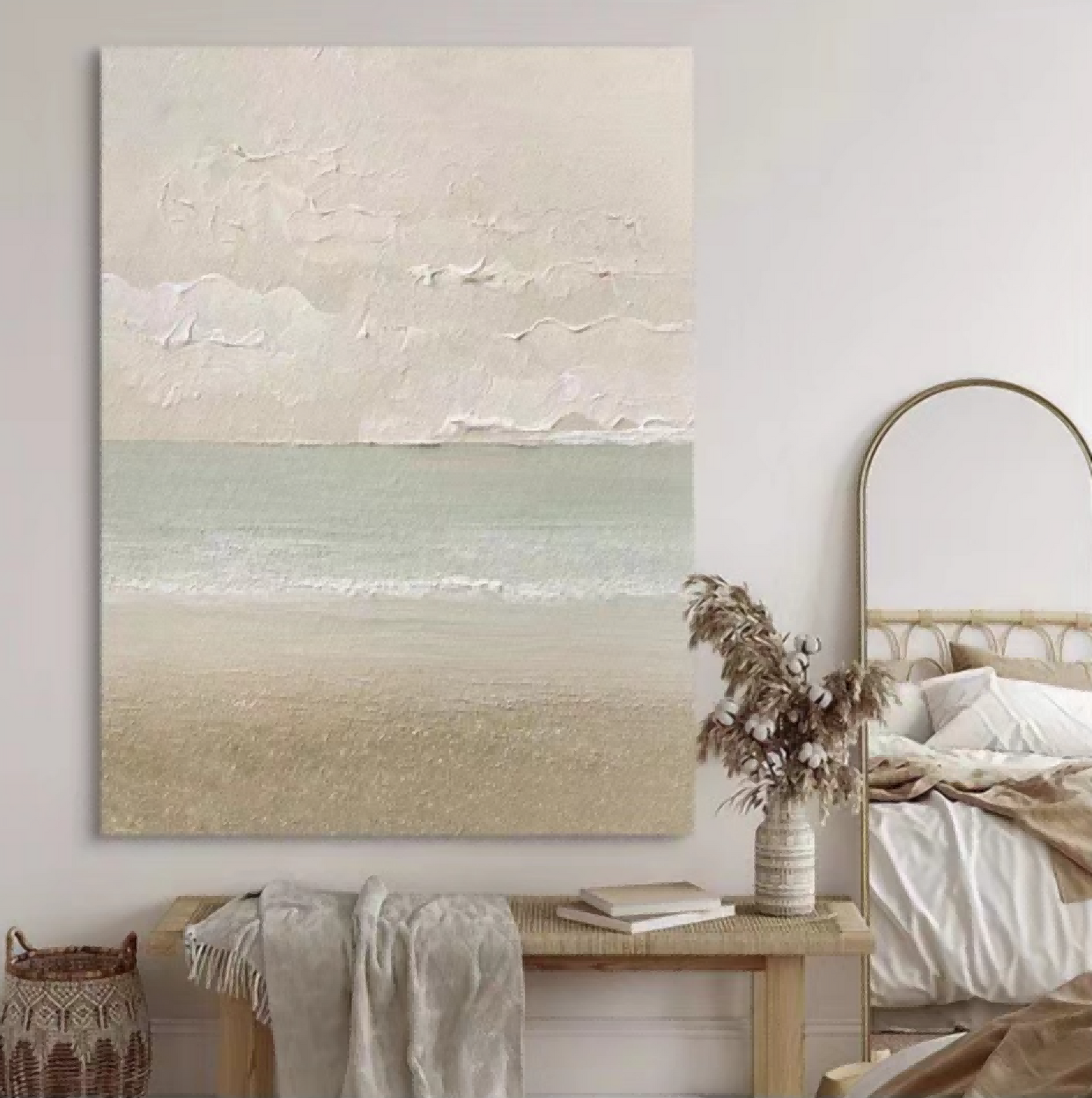 Wabi-Sabi Painting Landscape Ocean WS#019
