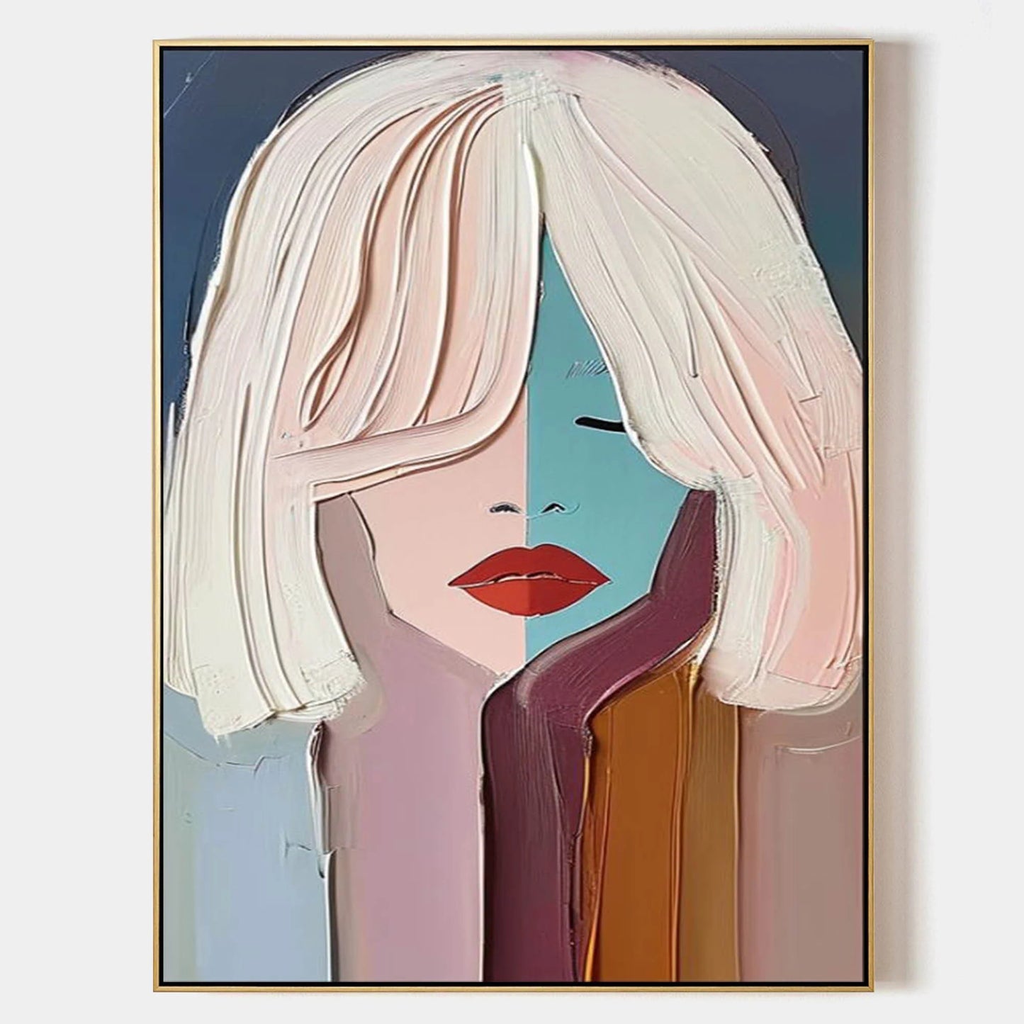 Female Portrait Painting WS#041