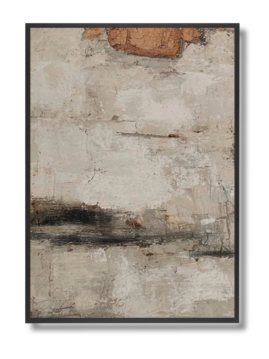 Minimalist Neutral Toned Painting CM#118