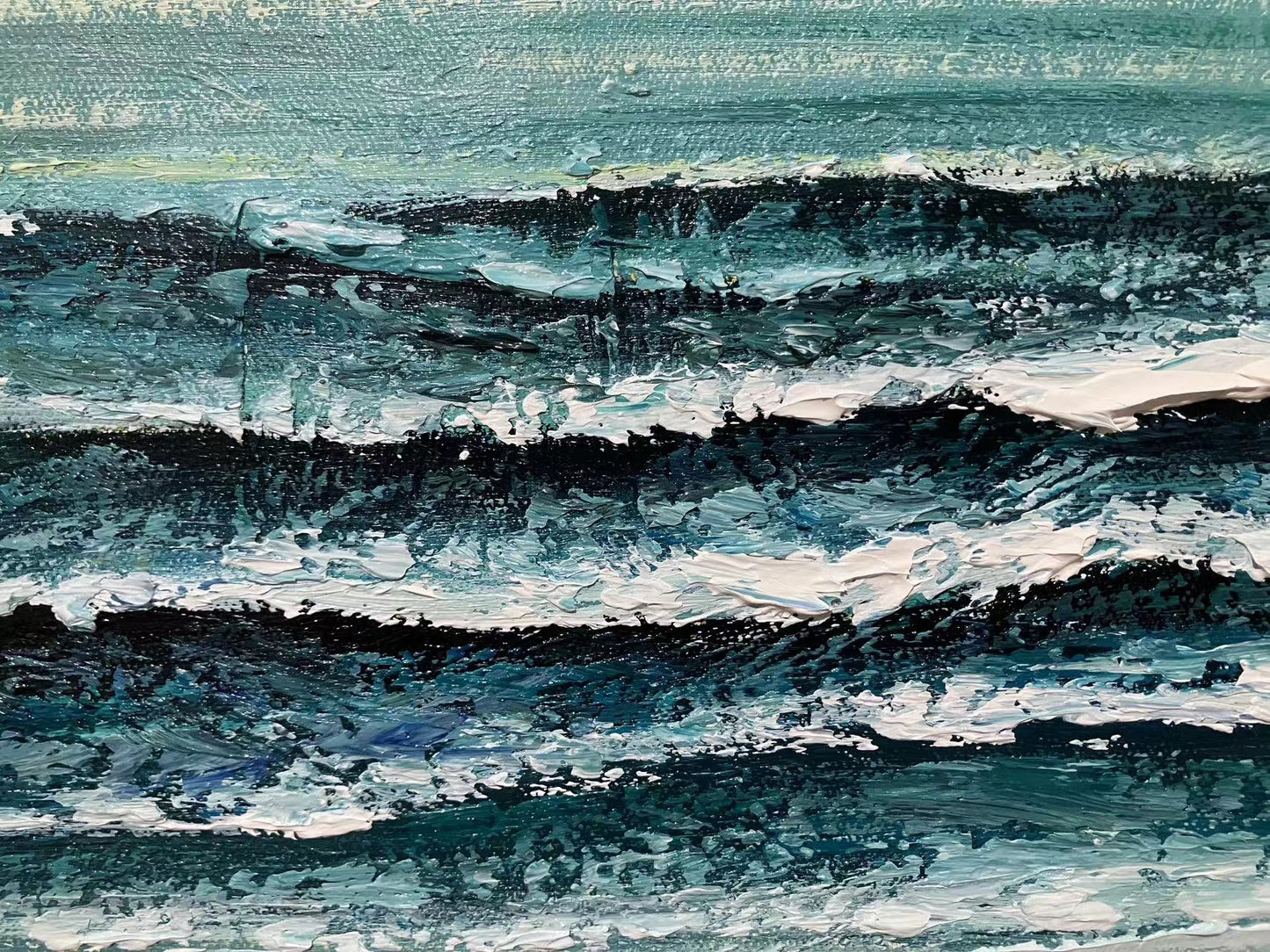 Texture Ocean Painting TA#050