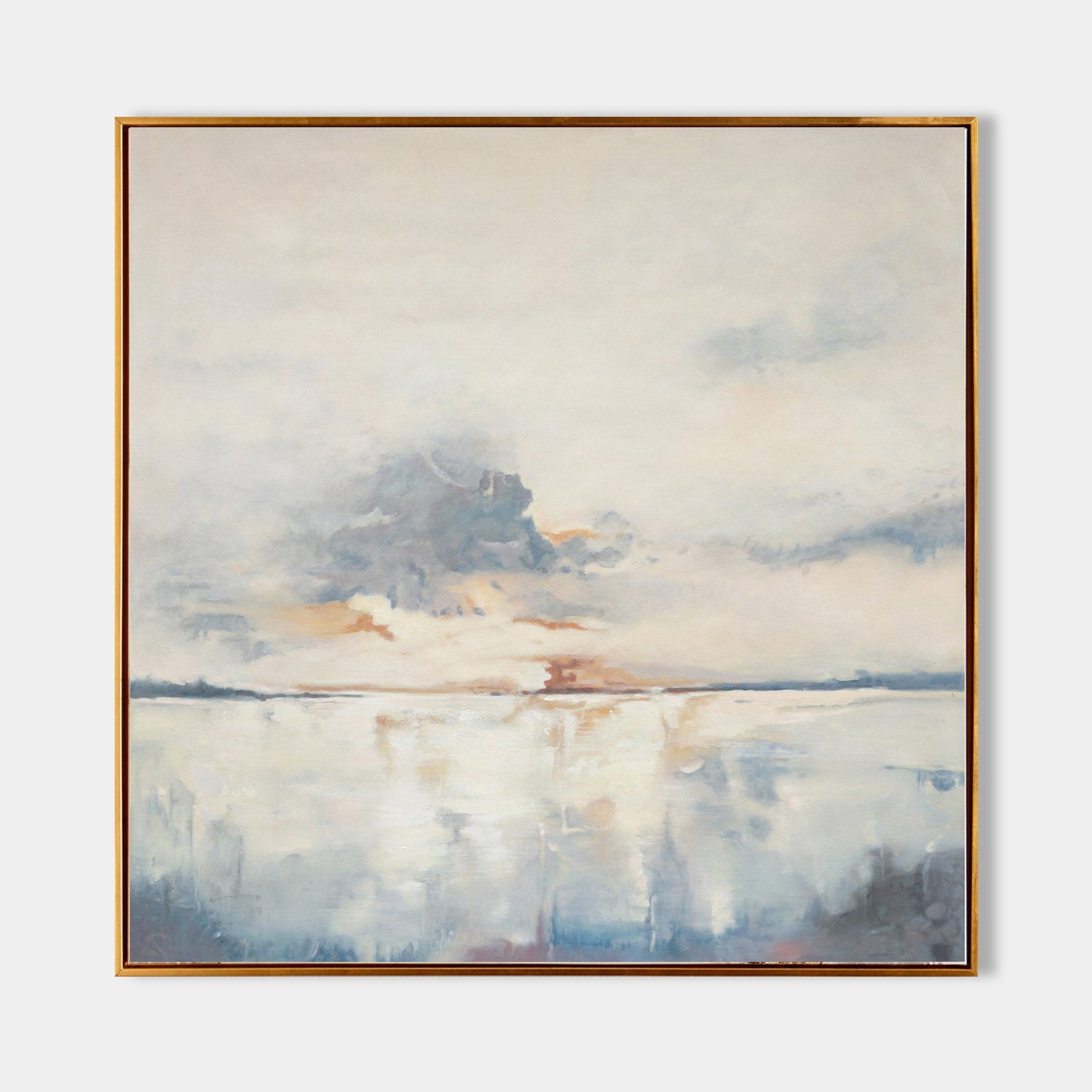 Minimalist Blue Ocean Painting CM#130