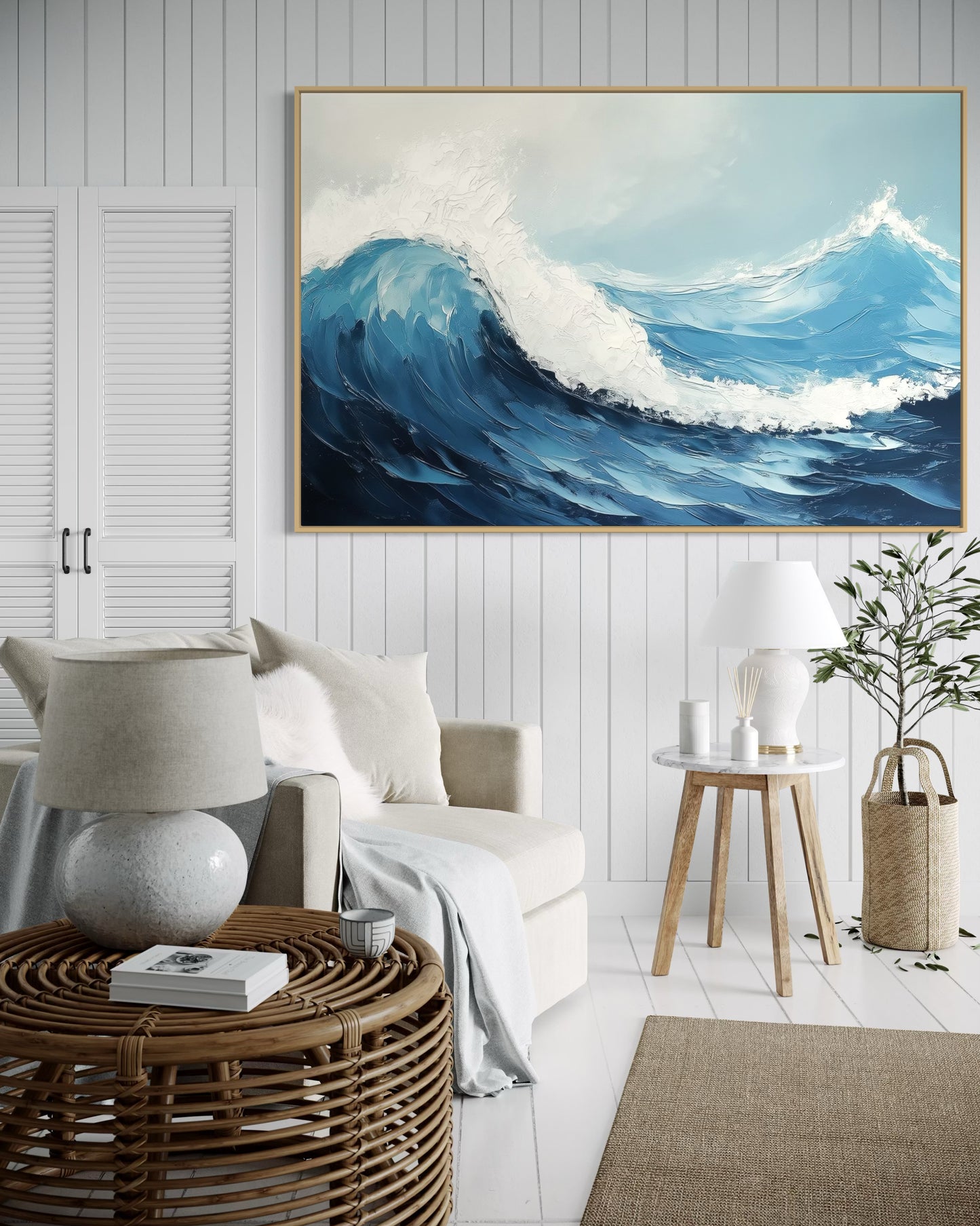 Blue Ocean Painting TA#095