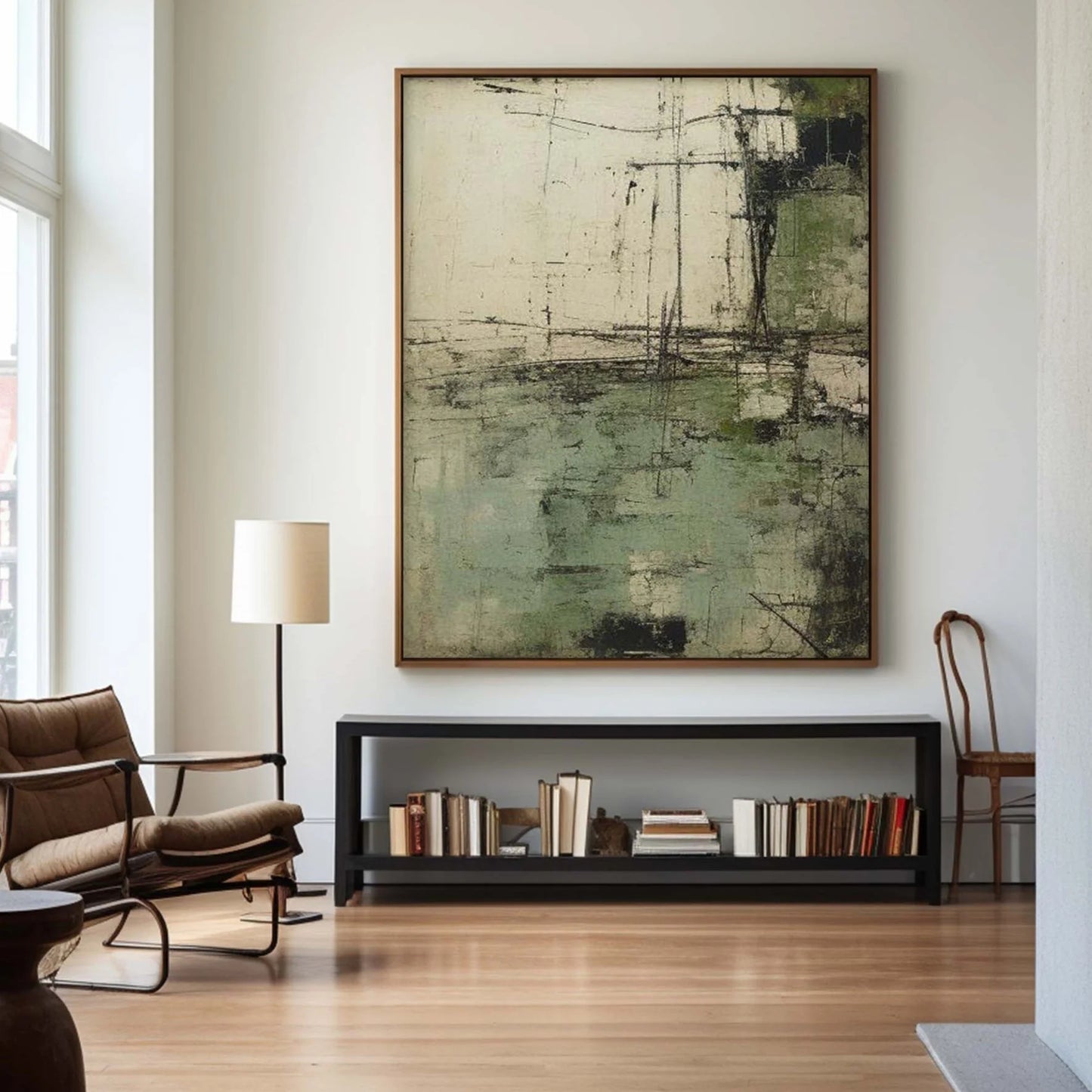 Minimalist Neutral Toned Painting CM#120
