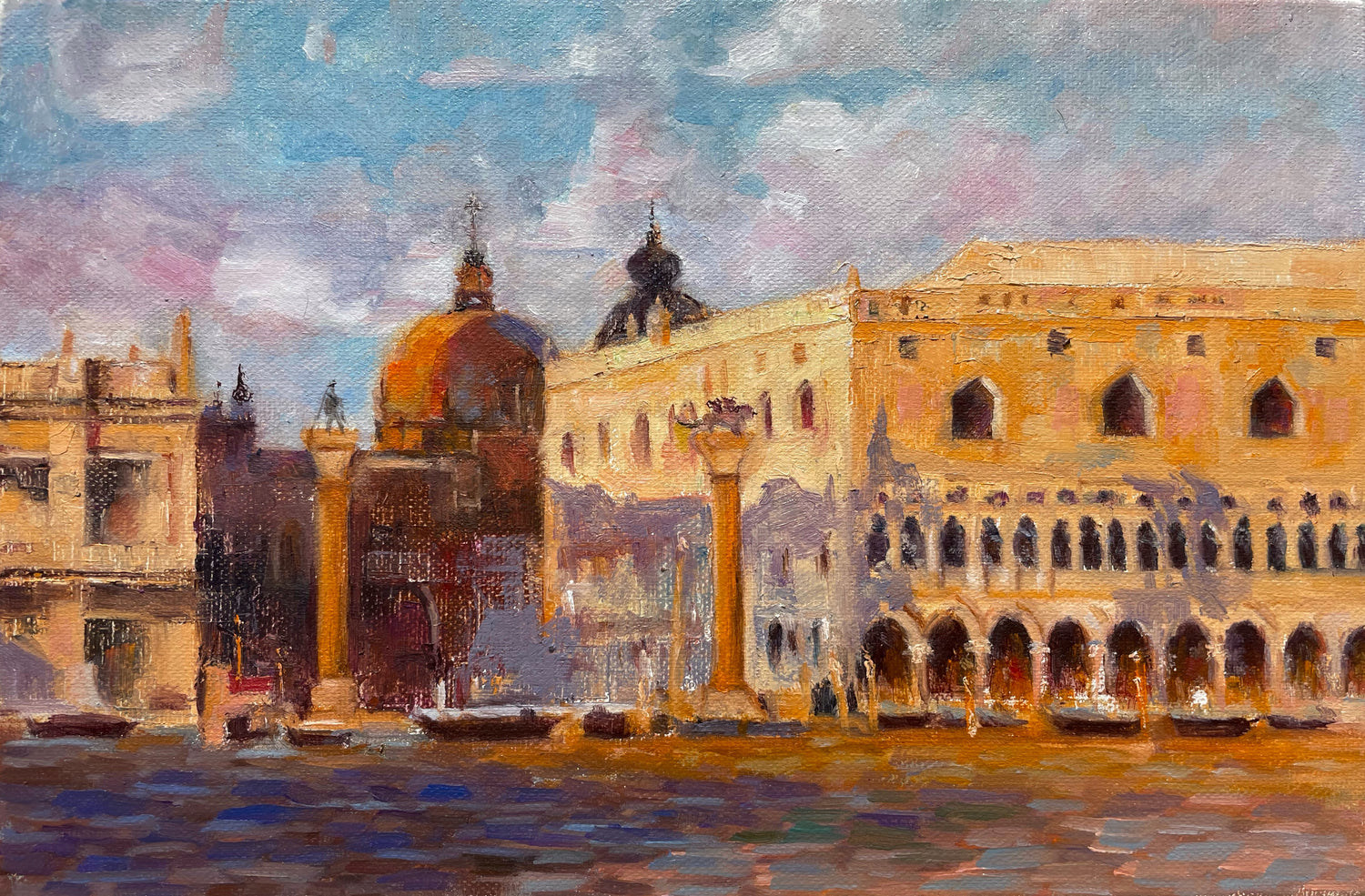 Architectural Oil Painting