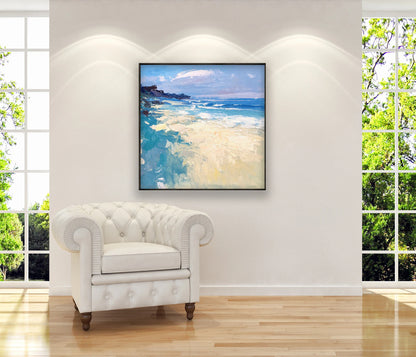 Beachside Bliss Acrylic Painting