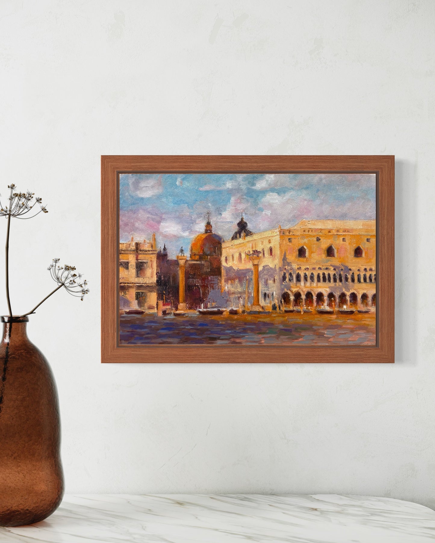 Venetian Architecture Oil Painting