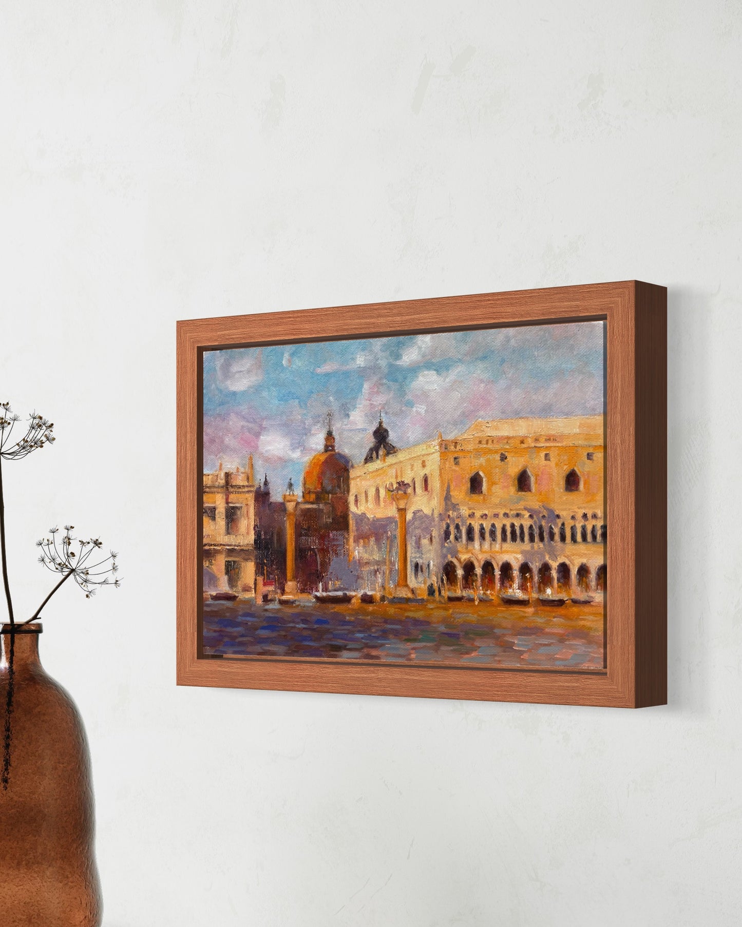 Venetian Architecture Oil Painting