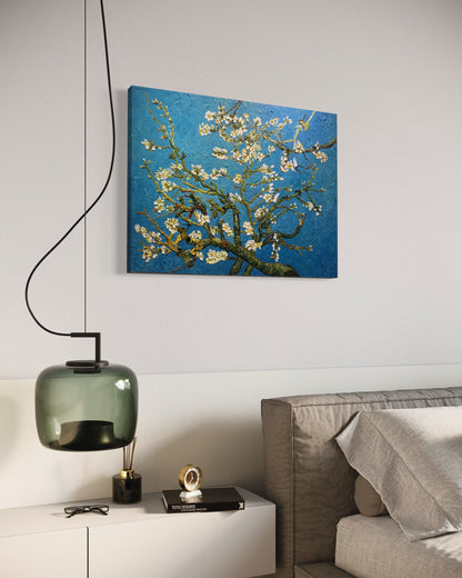 Almond Blossoms Oil Painting in the Style of Van Gogh