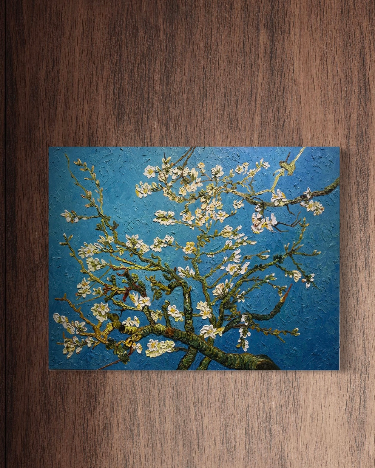 Almond Blossoms Oil Painting in the Style of Van Gogh