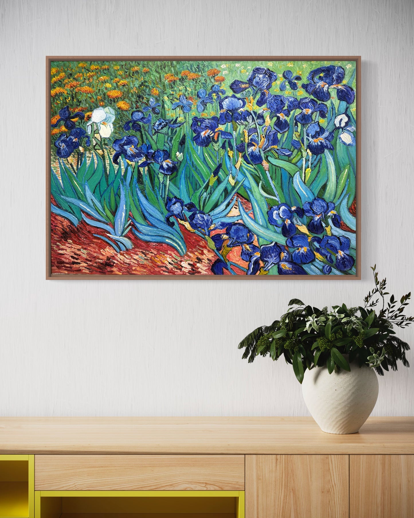 Vincent Van Gogh Irises Oil Painting