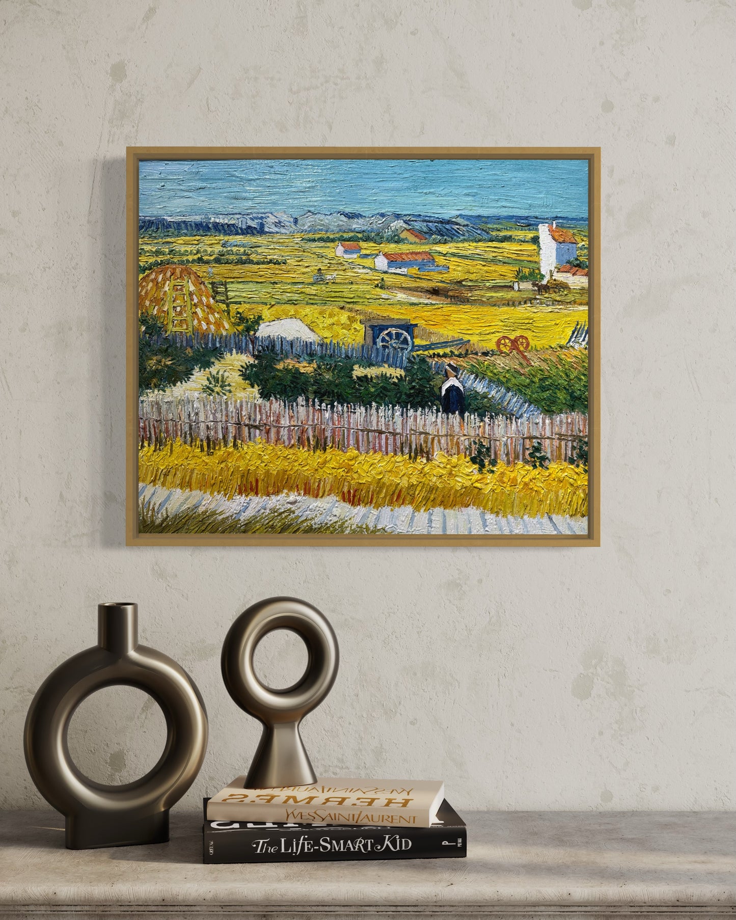 Vincent Van Gogh The Harvest (Wheatfields) Oil Painting