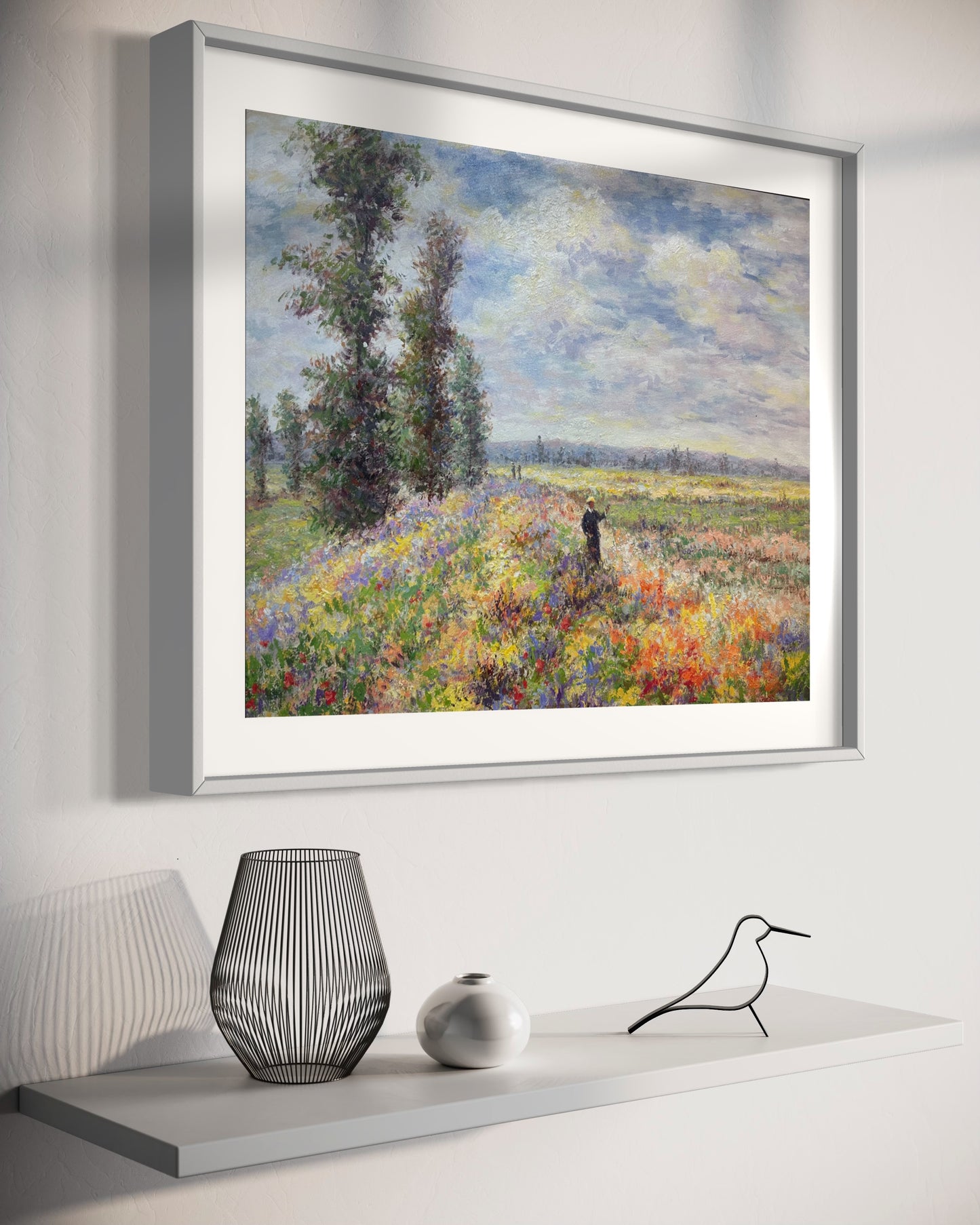 Claude Monet Les Coquelicots Art Print Oil Painting