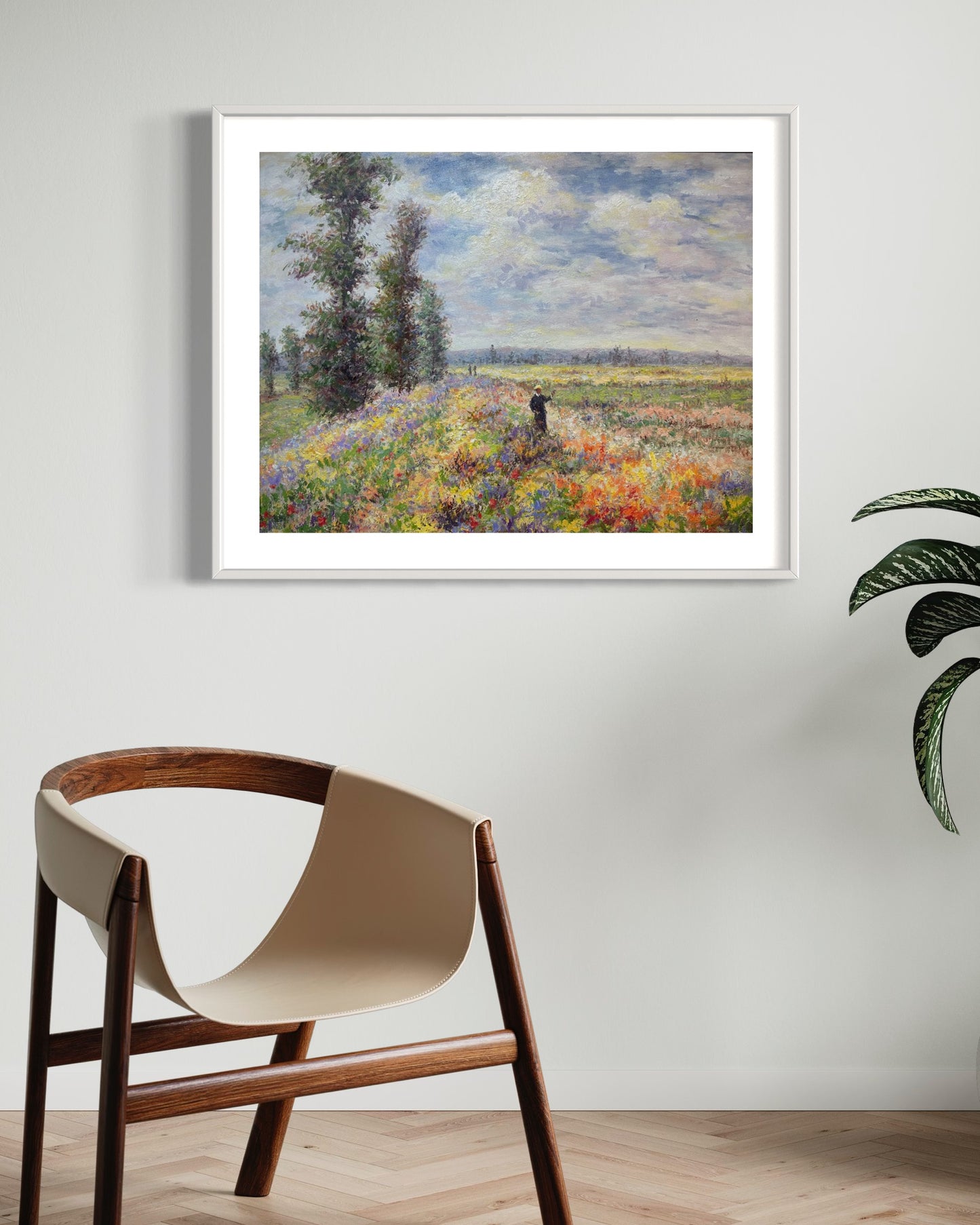 Claude Monet Les Coquelicots Art Print Oil Painting