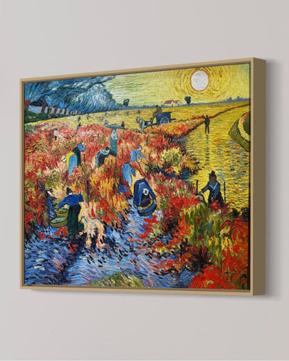 Vincent Van Gogh The Red Vineyard Oil Painting