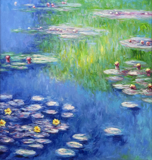 Monet's Water Lilies Oil Painting