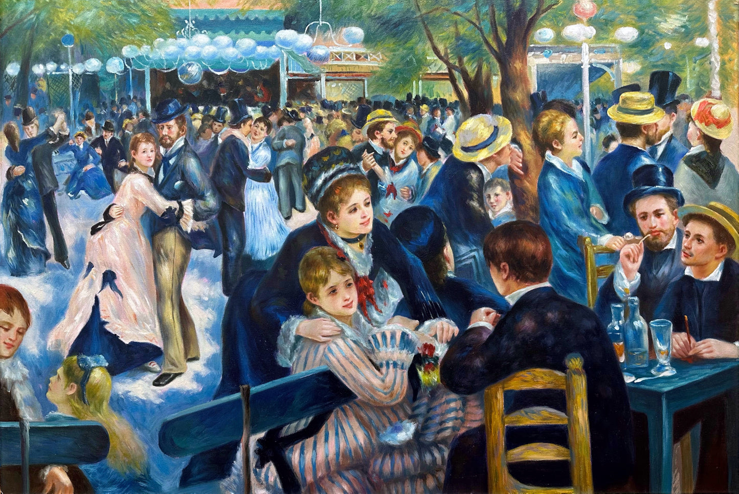 Renoir's Dance at Le Moulin de la Galette Oil Painting