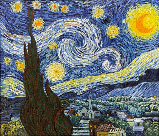 Van Gogh's Starry Night Oil Painting