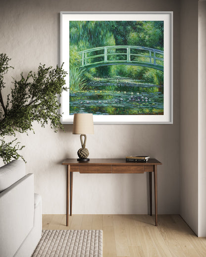 Monet's Japanese Bridge Oil Painting