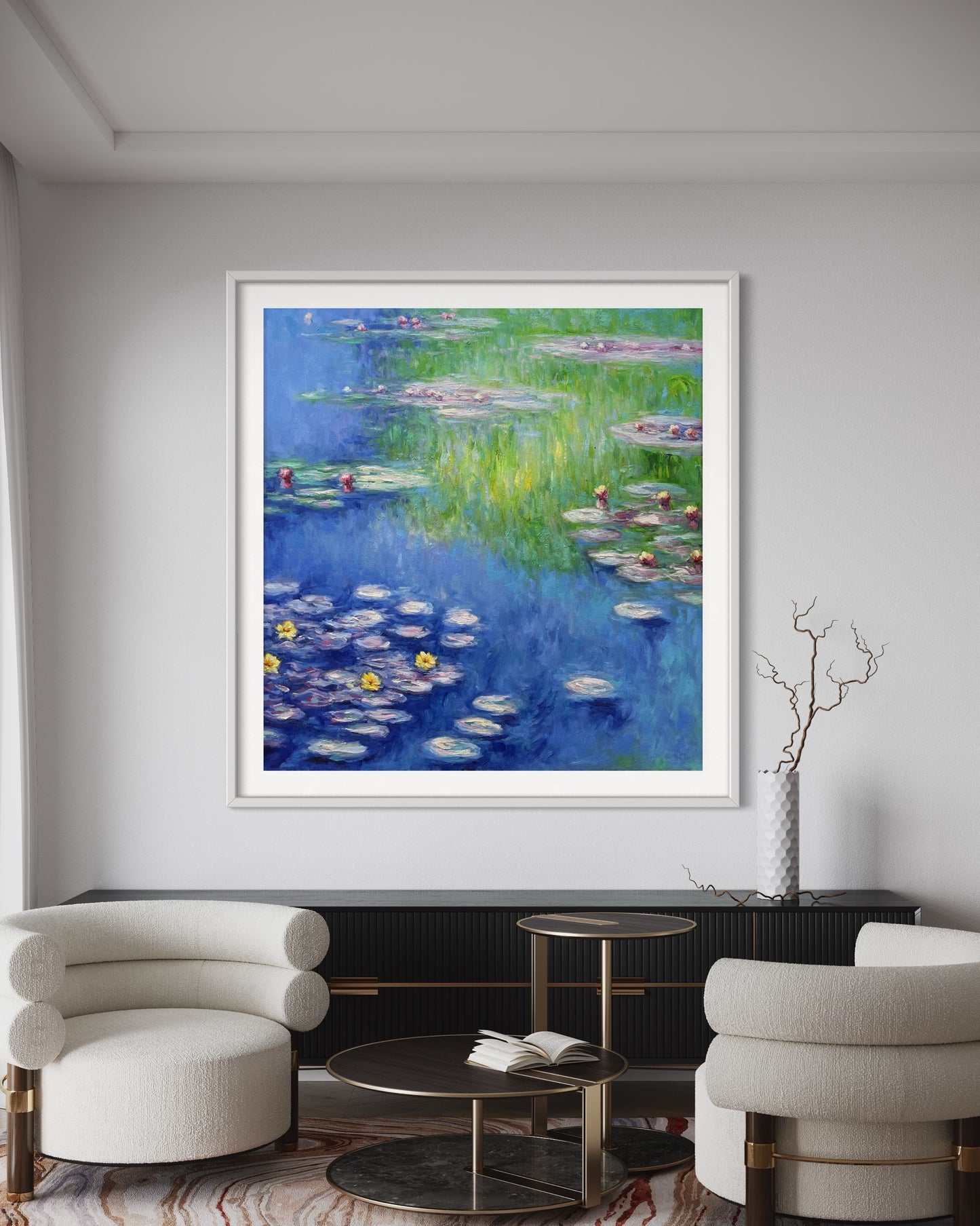 Monet's Water Lilies Oil Painting