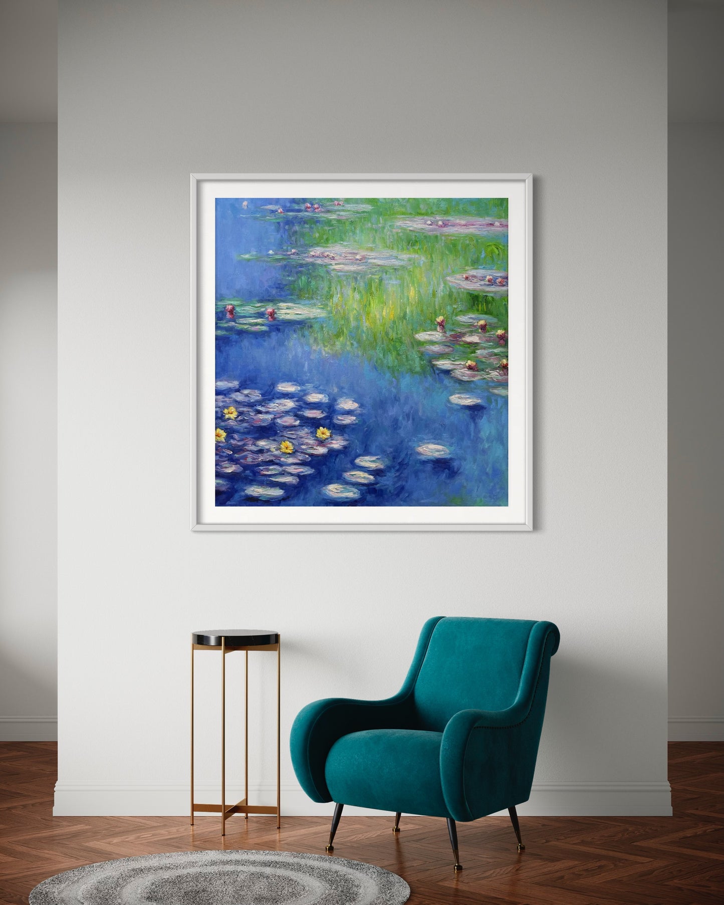 Monet's Water Lilies Oil Painting