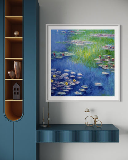 Monet's Water Lilies Oil Painting