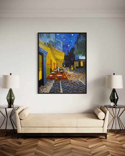 Van Gogh's Café Terrace at Night Oil Painting