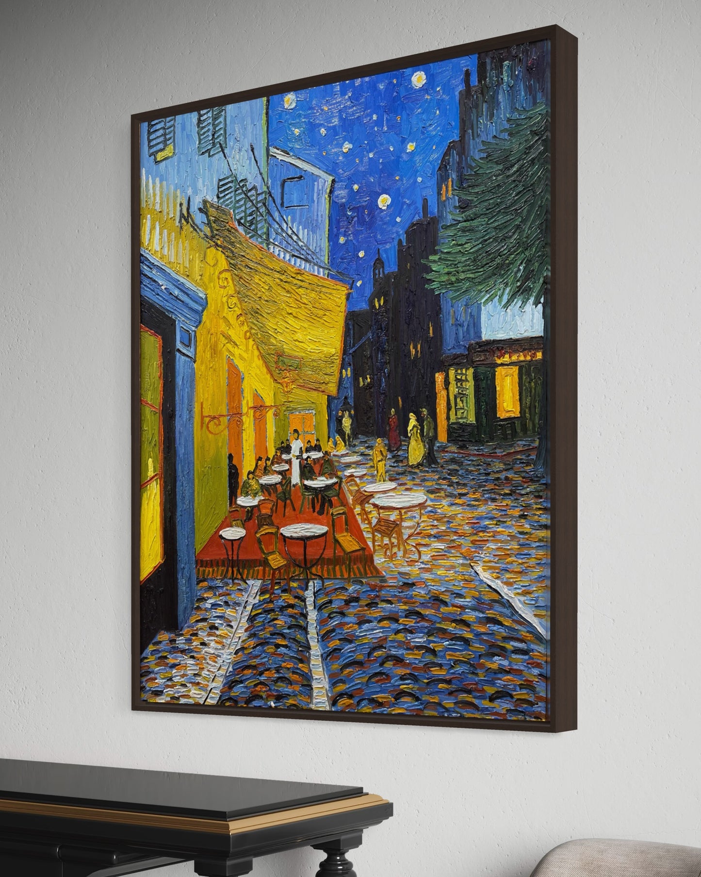 Van Gogh's Café Terrace at Night Oil Painting