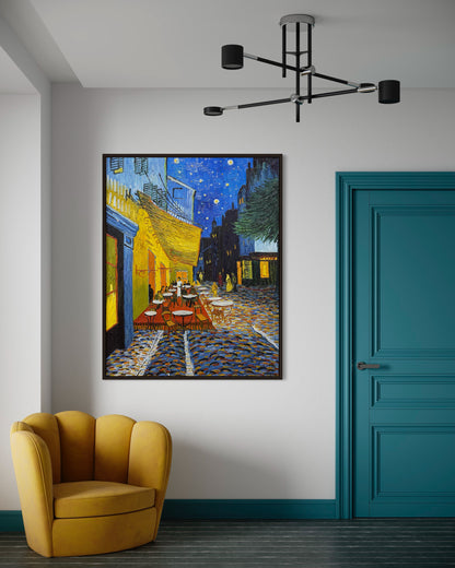 Van Gogh's Café Terrace at Night Oil Painting